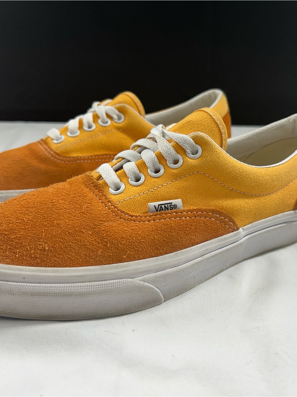 Vans Vault OG Era LX Rust Chipmunk Suede Sneakers Men's 8